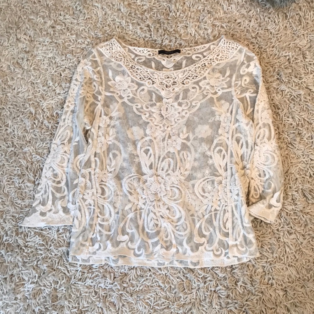 Sheer shirt